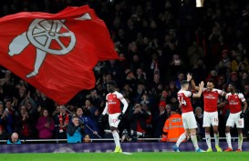 Hasil Liga Inggris: Arsenal Bangkit, Habisi Fulham 4 - 1