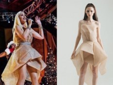 Gwen Stefani & Khloe Kardashian Kenakan Busana Desainer Indonesia