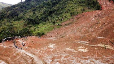 Longsor Jadi Bencana Dominan di Sukabumi dalam 10 Tahun Terakhir