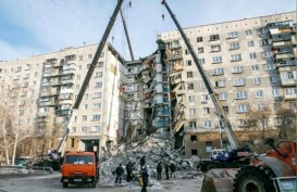 Apartemen Runtuh, Korban Tewas 33 Orang, 8 Hilang
