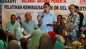 Sandiaga Optimistis Ekonomi Membaik dengan Gerakan Nasional Ok Oce