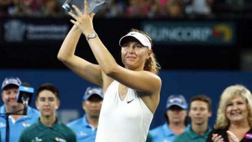 Didera Cedera, Persiapan Sharapova ke Australia Terbuka Terusik