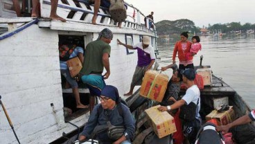 Penumpang Pelabuhan Kalianget dan Gresik Akhirnya Berlayar