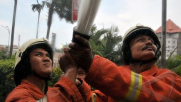 Gedung Kemenkumham Terbakar Pagi Ini