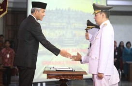 Bupati Tegal Terpilih Resmi Dilantik