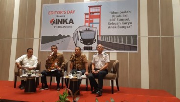 Inka Minta Dukungan Pembiayaan Ekspor Kereta Api