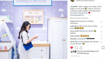 Raisa Mulai Sibuk Berbelanja Kebutuhan Calon Bayi