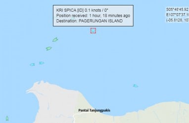 Sinyal CVR Lion Air PK-LQP Tinggal 12 Hari lagi:  KRI Spica Bermanuver  18 Km di Utara Tanjung Pakis