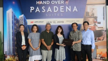 Lippo Serah Terimakan 408 Unit Apartemen Pasadena Suites Bagian dari Meikarta CBD Orange County