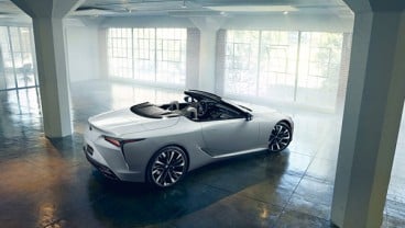 Lexus LC Convertible Concept Debut Perdana Global di Detroit