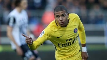 14 Gol, Mbappe Tinggalkan Pepe Tok Skor Ligue 1 Prancis