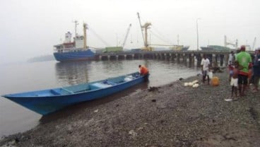 Dermaga Pelabuhan Paumako Timika Turun 1,5 Meter, Bongkar Muat Terhambat