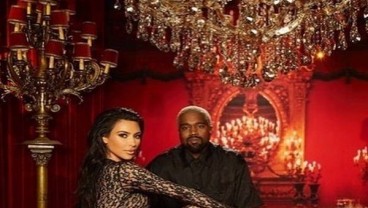 Kim Kardashian dan Kanye West Menanti Kelahiran Anak Keempat 