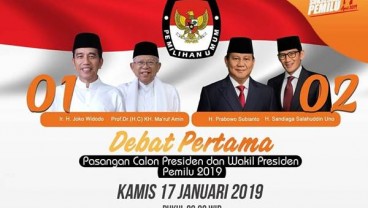 Debat Capres : Ini 3 Tantangan Hukum yang Mesti Dikupas
