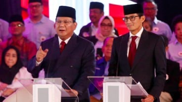 Debat Pilpres 2019:  Di Nobar Seknas, Prabowo Dielu-elukan Pendukung