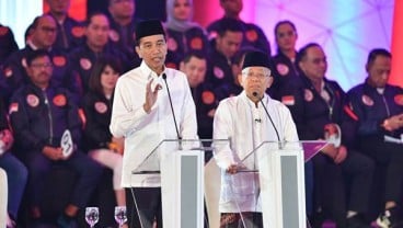 Jokowi Dikritik Baca Teks dalam Debat Capres 2019