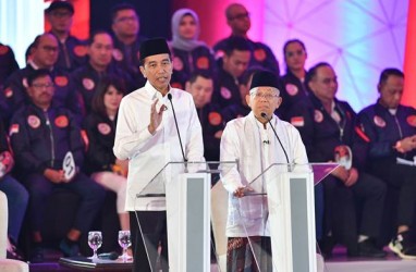 Jokowi Dikritik Baca Teks dalam Debat Capres 2019