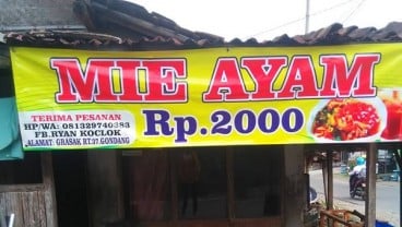 Ada Mi Ayam Seporsi cuma Rp2.000, Mau?