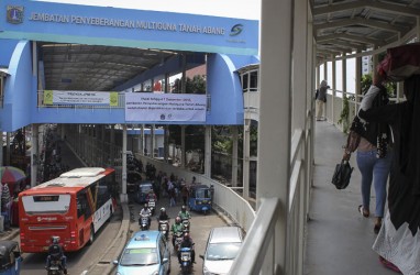 Akses Skybridge Menuju Pasar Jl. Jatibaru Bakal Ditambah?
