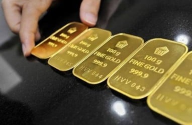Emas Tergelincir Akibat Pasar Saham dan Dolar AS Menguat