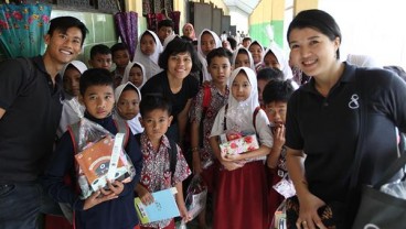 Damai Putra Bantu Sekolahan Terdampak Tsunami Banten