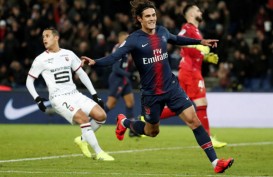 Cavani Cetak 2 Gol, PSG Makin Mantap di Pucuk Klasemen Liga Prancis