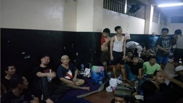 Foto Ahmad Dhani Melantai di Rutan Cipinang