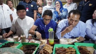 Di Wonogiri, Pendukung Jokowi Sambut Sandiaga Uno