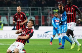 Debutan Milan Piatek Rontokkan Napoli di Coppa Italia