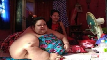 Sering Makan Mi Instan, Berat Badan Narti Sunarti 250 Kilogram