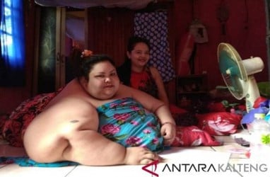 Sering Makan Mi Instan, Berat Badan Narti Sunarti 250 Kilogram