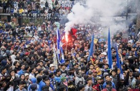Piala Indonesia, Bobotoh Demo Protes Penundaan Laga Persib