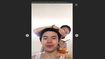 Tak Hanya Masak, Mantan Istri Ahok (BTP), Veronica Tan Juga Jago Potong Rambut Nicholas Sean