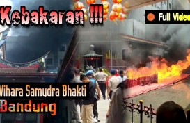 Vihara Samudra Bhakti Bandung Terbakar saat Rayakan Imlek, Ini Detik-Detik Peristiwanya