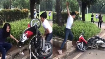 Motornya Dirusak, Grab Bakal Gratiskan Perjalanan Perempuan dalam Video Viral