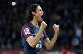Hasil Liga Prancis: Cavani Cetak Gol Kemenangan PSG, Lalu Cedera