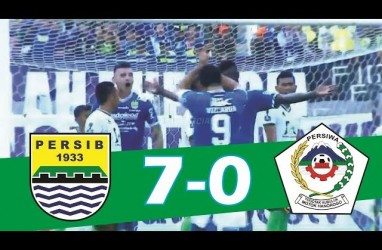 PIALA INDONESIA: Persib Hajar Persiwa 7-0, di 16 Persib Duel Lawan Arema FC
