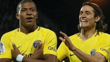 Cetak Gol & Cedera, Cavani Dekati Mbappe Top Skor Ligue 1