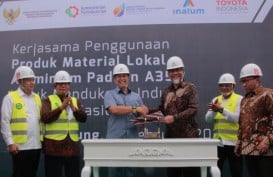 Inalum dan TMMIN Teken Nota Kesepahaman Pasokan Aluminium Bahan Baku Velg