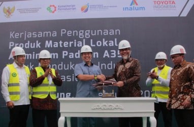 Inalum Berpeluang Jadi Pemasok Global Industri Otomotif