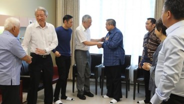 PM Singapura Lee Hsien Loong Jenguk Ani Yudhoyono 