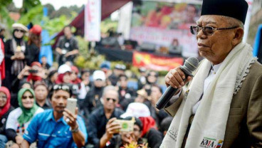 Ma'ruf Amin Bakal Hadir di Debat Pilpres Besok