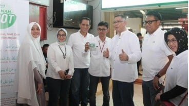 Bentuk HASANAH Spot di Pasar Modern Bintaro, BNI Syariah Siap Fasilitasi Pedagang Sertifikasi Halal