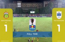 Piala Indonesia: Bhayangkara FC vs PSIS Skor Akhir 1-1, Leg-2 Jadi Partai Hidup Mati