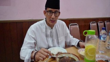 Sandiaga Uno Santap Habis Nasi Rawon Favorit SBY