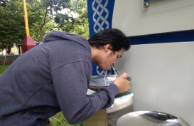 Simpang Lima & Taman Indonesia Kaya Dilengkapi Keran Air Siap Minum