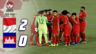 Piala AFF U-22: Skor Akhir Indonesia vs Kamboja 2-0, di Semifinal Jumpa Vietnam. Live Streamingnya di Youtube