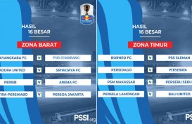 Piala Indonesia: 16 Besar Zona Barat, Persib Lolos Aggregate 3-3. Ini Videonya