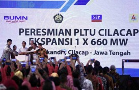 Resmikan PLTU Cilacap, Jokowi Singgung Energi Terbarukan