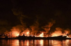 Kebakaran Muara Baru, Kapal Pemicu Api Dinaikkan Dok 